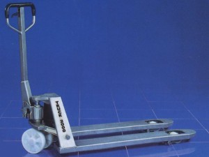Handgabelhubwagen aus Edelstahl
